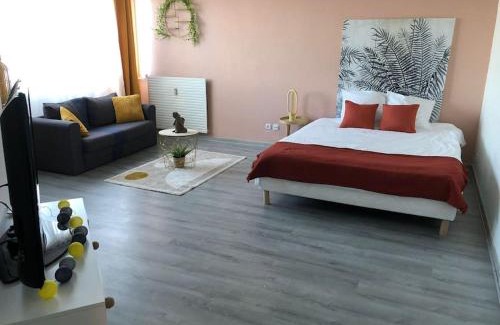 Center Apartment | Bright 42m² Hotel Near the Train Station with Free Parking