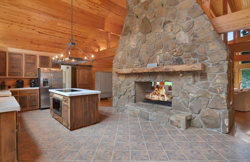 Blue Ridge Cabin | Idyllic Toccoa River Estate with Pool, Sauna & Fire Pit