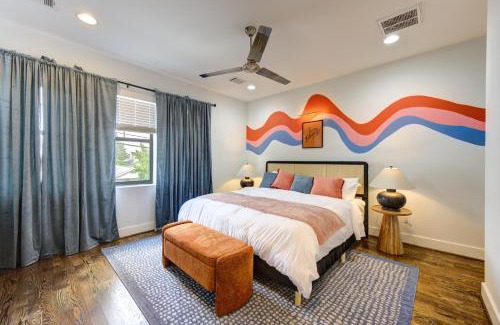 North Houston House | 4BD Home - Movie Nights - 6 Mins Houston Heights