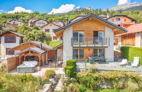 Randogne Villa | 4BDR Alpine Chalet with Game room and Sunny terrace