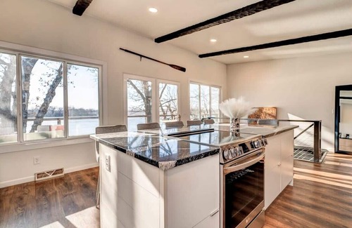 Jackson House | Lakefront Retreat: Hot Tub, Game Room & Fire Pit Awaits