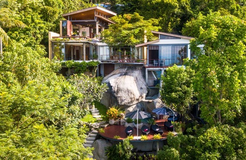 Laem Set Villa | Tranquil 4BR Hillside Villa with Ocean View in Laem Set