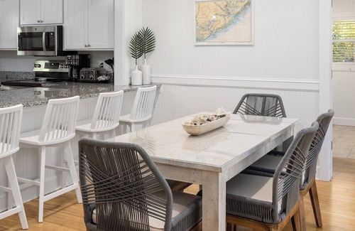 Edisto Island House | Stylish 4BR Retreat - Steps to the Beach with Hot Tub!