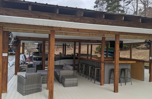 Littleton House | Book Now: Waterfront Retreat with Hot Tub & Scenic Views