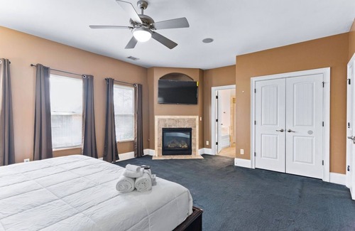 Lithonia House | Gated Home with Pool, Game Room & Hot Tub Near Downtown ATL