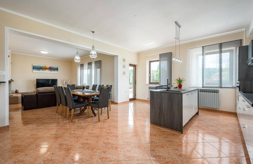 Skropeti House | Inviting 5-Bedroom Getaway in Karojba with Private Pool