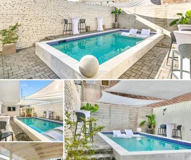 Faubourg Lafayette Villa | Experience Eclipse Rooftop Villa with Pool and 9.1 Rating