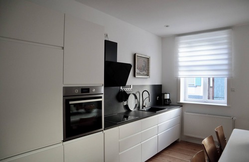 Breetz Apartment | Idyllic Getaway at Historic Gutshaus in Breetz by the River