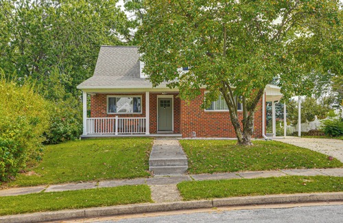 Rosedale Cottage | 5 Mi to Downtown Baltimore: Quiet Home w/Porch