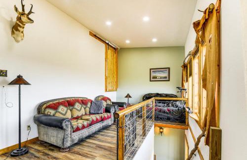 Pinedale House | 5 Mi to Lake Secluded Pinedale Retreat with Sauna!