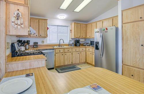 Mohave Valley House | Relaxing Topock Vacation Rental with Mountain Sunset Views