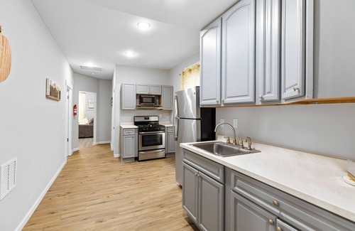Utica Apartment | Inviting Stay with Spa & Breakfast in Downtown Utica NY
