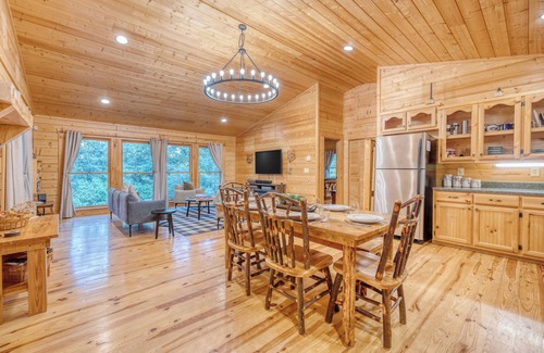 Blue Ridge House | Premier Blue Ridge Getaway with Hot Tub & Lake Views