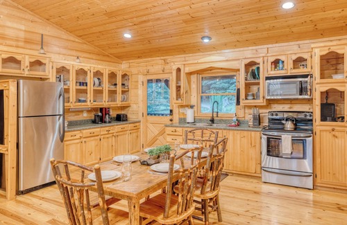 Blue Ridge House | Premier Blue Ridge Getaway with Hot Tub & Lake Views