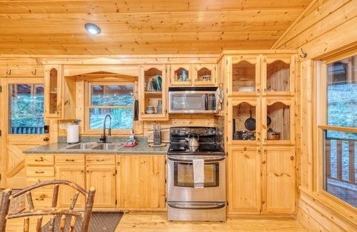 Blue Ridge House | Premier Blue Ridge Getaway with Hot Tub & Lake Views