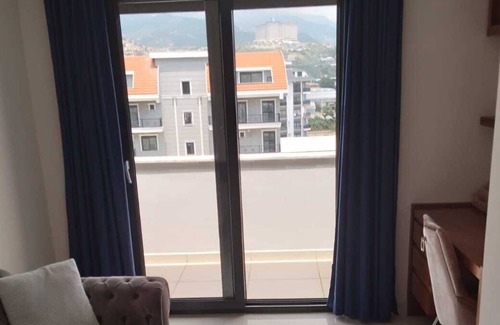 Seki Apartment | Just Minutes from Beach: 4 + 1 Duplex with Pool & Ocean View