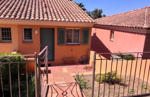 Saint-Florent Villa | Cozy Villa for 5, Steps from the Beach with Family Amenities