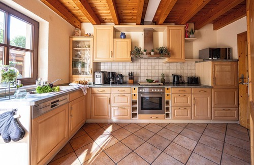 Krakow am See House | Family-Friendly Retreat with Sauna and Hot Tub Amenities