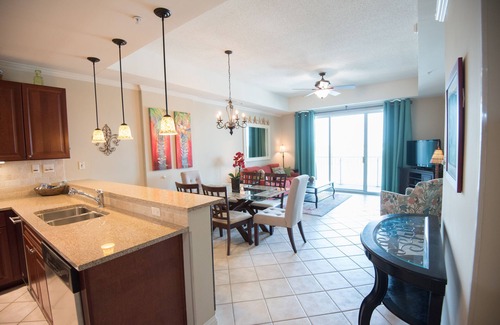 Orange Beach Condo | Guest Rated 10/10: Oceanfront Wharf Condo with Pool