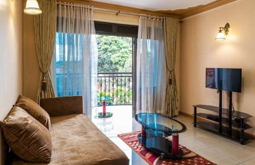 Kampala Apartment | Spacious 2-Bedroom Apartment with Mountain Views