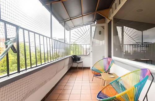 Zona Rosa Apartment | Bright and Stylish Terrace Apartment Near T Zone Andino