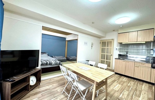 Asahikawa Apartment | 503U Free Wifi 87 6 people OK quiet and comfo - 503/Asahikawa Hokkaidō