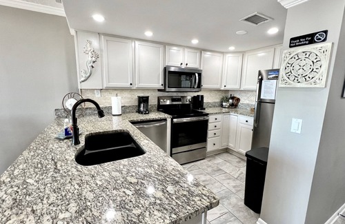 Gulf Shores Condo | 507 "A" Relaxing Bliss: Oceanfront Pool & Spa Retreat