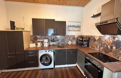 Rugen Island House | Cozy Apartment with Terraces, Outdoor Space & Ocean View