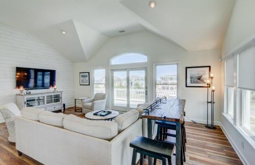 Nags Head House | Experience Cloud Nine: Oceanfront Getaway with Pool & Hot Tub