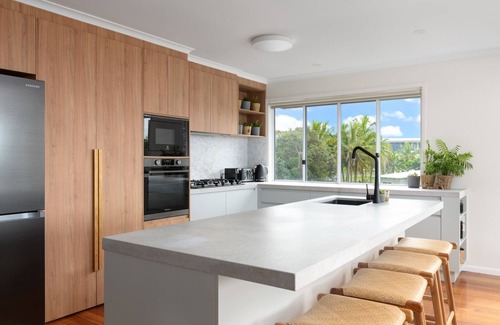 Rainbow Beach House | Relax at 57 Cooloola Drive with Oceanfront Pool Views