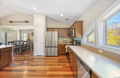 Bumpass House | Dog-Friendly Lakefront Home with Kayaks & Hot Tub