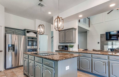 Rowlett Villa | Elegant 5Br Retreat with Pool, Theater & Game Room
