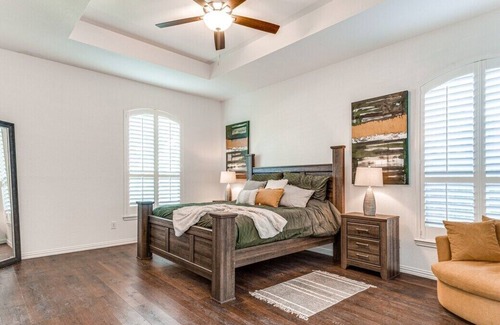 Rowlett Villa | Elegant 5Br Retreat with Pool, Theater & Game Room