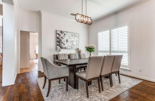 Rowlett Villa | Family-Friendly Retreat: Pool, Games & Theater Awaits