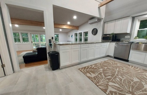 Ossipee House | Waterfront Retreat with Private Beach: Year-Round Fun Awaits
