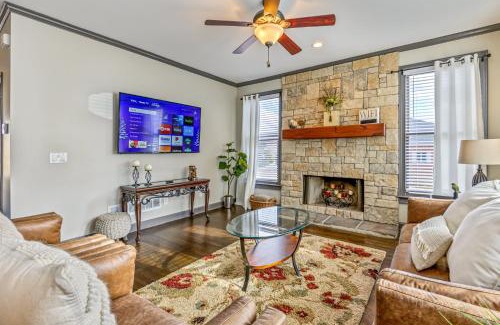 Cartersville House | Family-Friendly 5BR with Movie & Game Rooms Near LakePoint