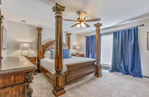 Cartersville House | Family-Friendly 5BR with Movie & Game Rooms Near LakePoint