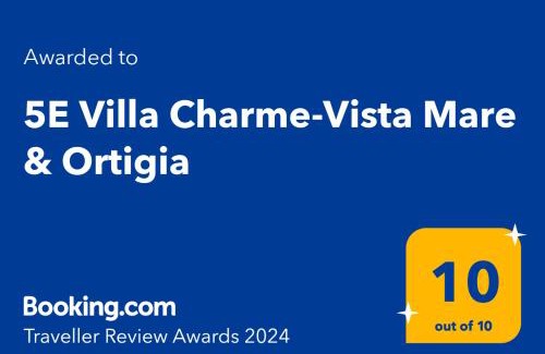 Syracuse Villa | Idyllic 5E Villa Charme: Ocean View & Rooftop Terrace