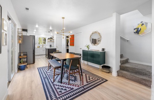 Boise House | Convenient Stay: 5 Min to Airport with Kitchen & Backyard