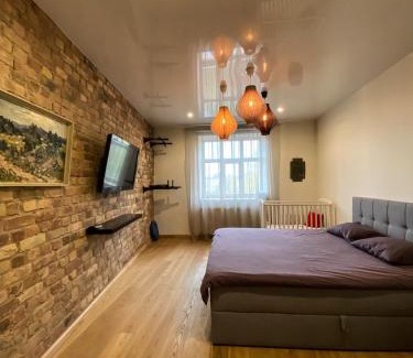 Maskavas Forstate Apartment | Modern 5th Floor Apartment with Free Parking & Self Check-In