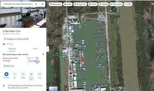 Venice Boat Rental | Enjoy the Marina Views at Venice Beer Can Retreat