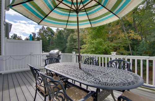 Sawgrass South House | Bright Rehoboth Beach Townhome with Pool & Ocean Views