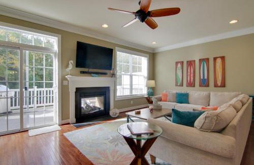 Sawgrass South House | Bright Rehoboth Beach Townhome with Pool & Ocean Views