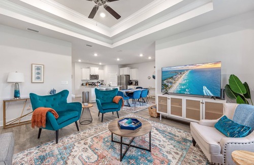 Port St. Joe House | Family-Friendly Forgotten Coast Retreat with Oceanfront Pool
