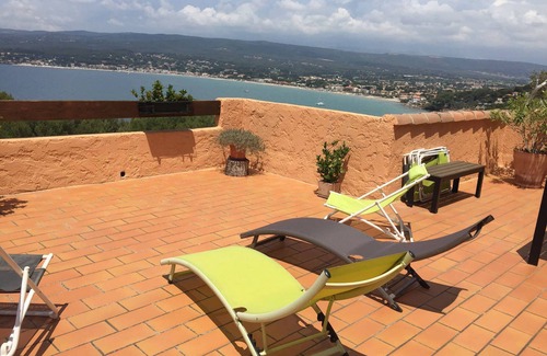 La Madrague Apartment | Stunning 6-Person Duplex with Oceanfront Terrace & Views
