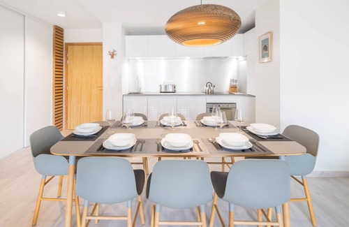 Chatel Apartment | Modern 6-Person Flat: Ski In/Out & Spa Amenities Await!