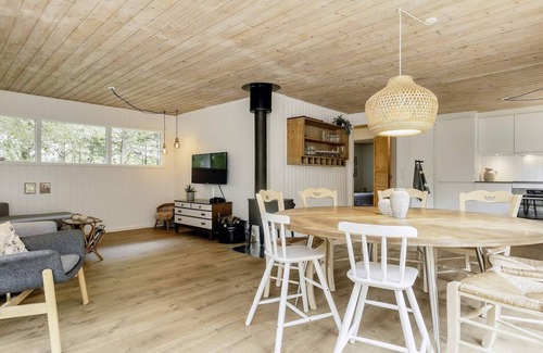Tranum House | Cozy 6-Person Holiday Home in Brovst with Family Amenities