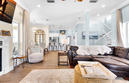Clipper Cove House | Cozy Beach Retreat with Golf Cart & Oceanfront Views