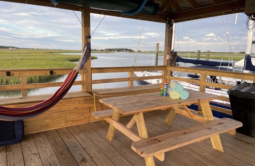 Charleston Boat Rental | Experience a 60' Sailing Yacht on a Private Dock Today