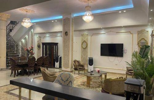 6th of October City Villa | Spacious 5-Bedroom Villa for Up to 15 Guests with Pool